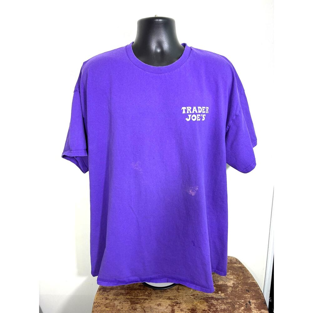 Trader Joe’s Purple Logo Graphic T-Shirt 3XL